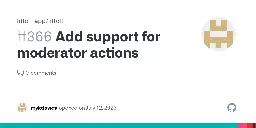 Add support for moderator actions · Issue #366 · liftoff-app/liftoff